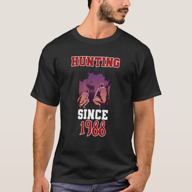 T-shirt Chasse depuis 1988 (Devant)