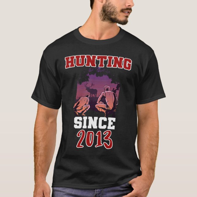 T-shirt Chasse depuis 2013 (Devant)