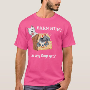 T-shirt Chasse Drôle À La Grange Voyez N'Importe Quel Chie