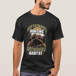 T-shirt Chasse durable Habitat durable Faune O
