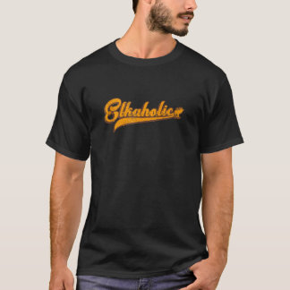 T-shirt Chasse Elkaholic Chasseurs Drôle Sauvage Chasse