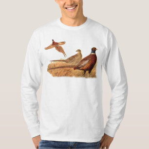 T-shirt Chasse évasive d'oiseau de faisan