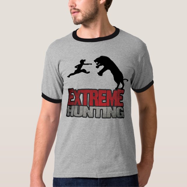 T-shirt Chasse extrême (Devant)