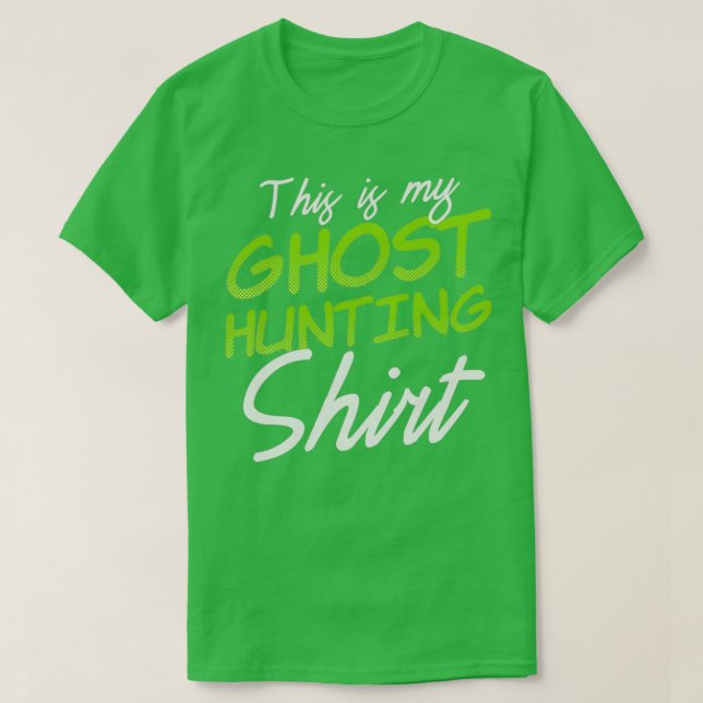 T-shirt Chasse Fantôme Chemise Ghoarly Spirit Cadeau (Design devant)
