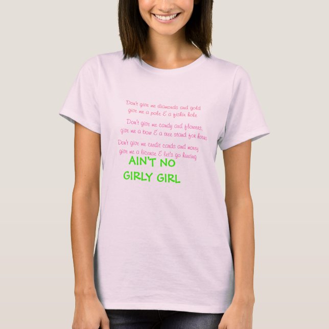 T-shirt Chasse-Femmes (Devant)