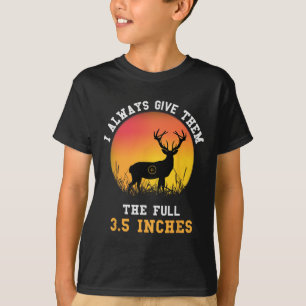 T-shirt Chasse Je Leur Donne Toujours La Main Complète De