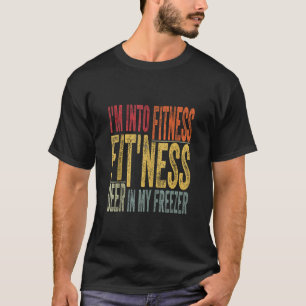 T-shirt Chasse Je suis dans Fitness Deer Freezer Funny Hun