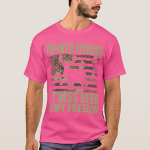 T-shirt Chasse Je Suis Dans Fitness Fit'Ness Deer Dans Mon
