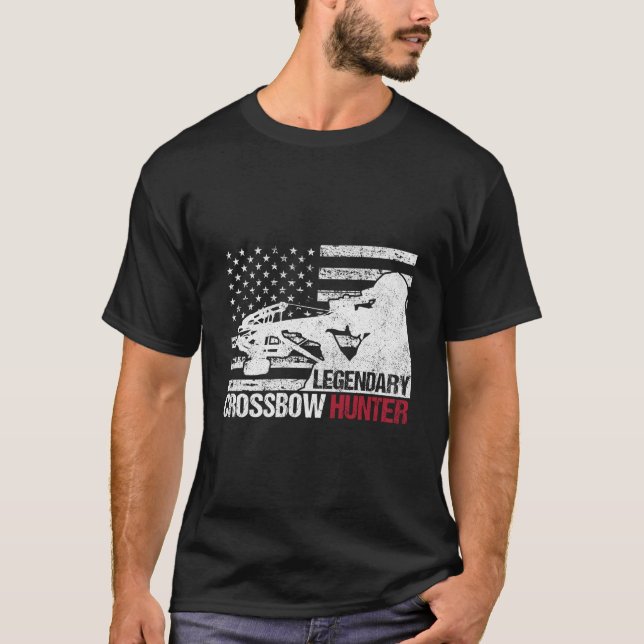 T-shirt Chasse légendaire au Crossbow (Devant)