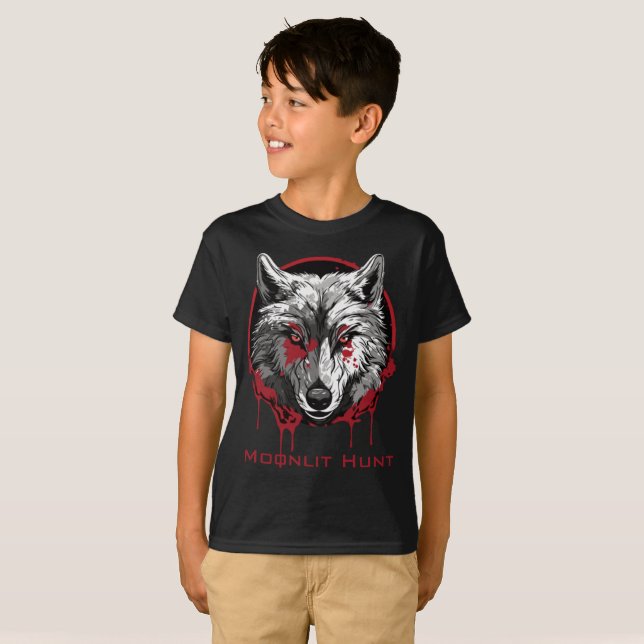 T-shirt Chasse Lune (Devant entier)