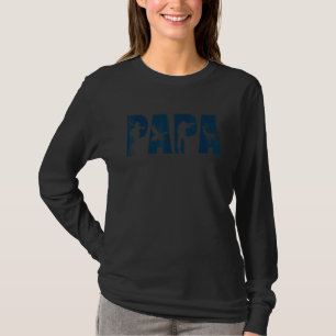 T-shirt Chasse Papa Père Père Humour Pour Hommes Mari Papa