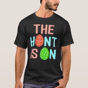 T-shirt Chasse Pâques Fun Moms Dames Et Lycée Enfants Su