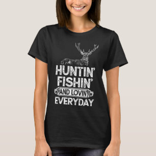 T-shirt Chasse Pêche Aimant Cadeau Quotidien Dehors
