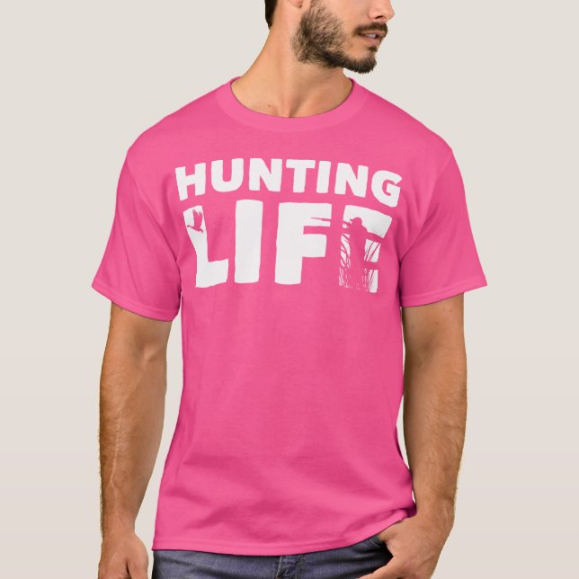 T-shirt Chasse Permis Chasse Fusil Tir sauvage (Devant)