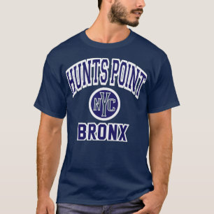 T-shirt Chasse Point Bronx Nyc Varsity Style 2