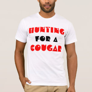 T-shirt Chasse pour un cougar