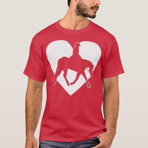 T-shirt Chasse Siège Anglais Équitation Rider Équitation É