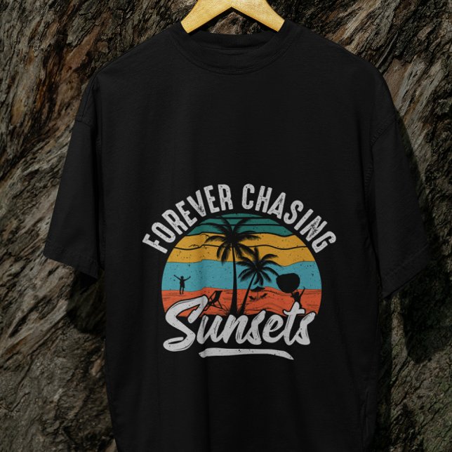 T-shirt Chasse Sunsets (Créateur téléchargé)
