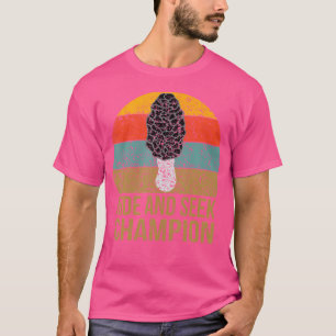 T-shirt Chasse vintage Morel Chasse Champignons Chasse Mes