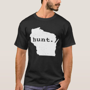 T-shirt Chasse Wisconsin Bowhunting State Deer Chasse Pour