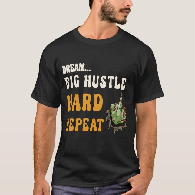 T-shirt "Chasser le rêve, porter la vision" (Devant)