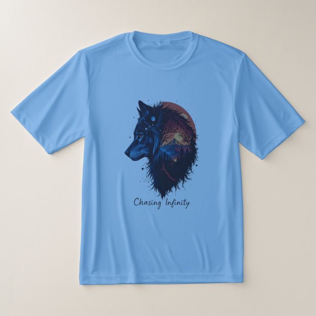 T-shirt Chasser l'infini (Poser)