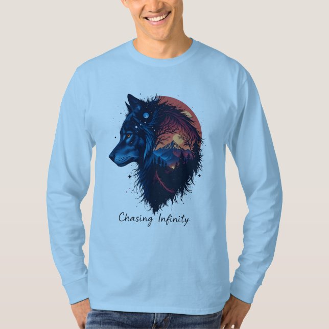 T-shirt Chasser l'infini (Devant)