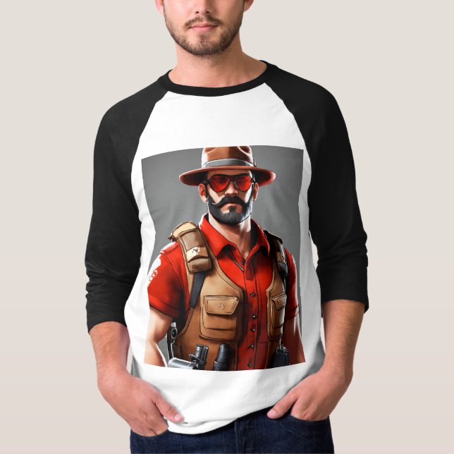 T-shirt chasseur (Devant)