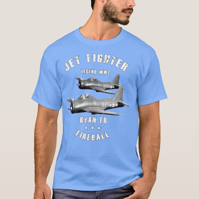 T-shirt Chasseur à réaction militaire Ryan FR Fireball de  (Devant)