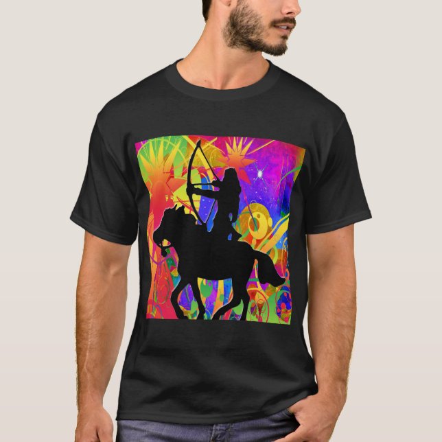 T-shirt Chasseur amérindien (Devant)