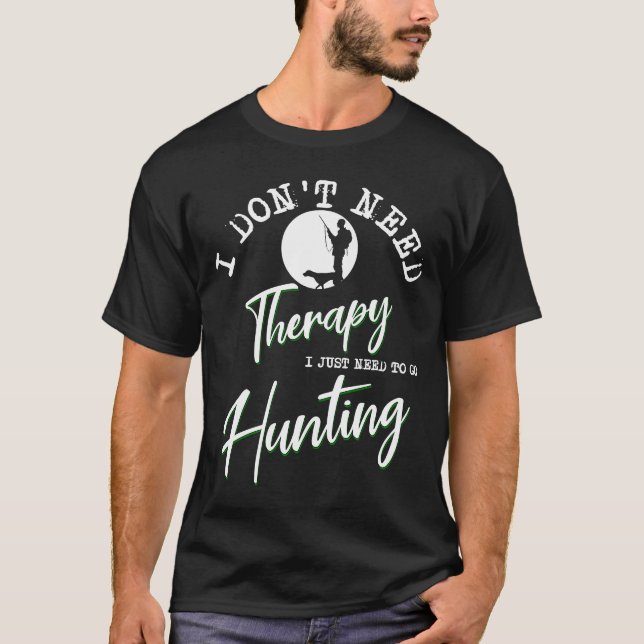 T-shirt Chasseur amusant Chasse Vêtements Chasse Chien (Devant)