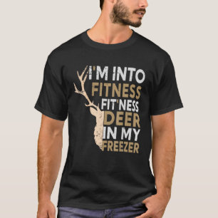 T-shirt Chasseur amusant Papa Je suis dans Fitness Deer Fr