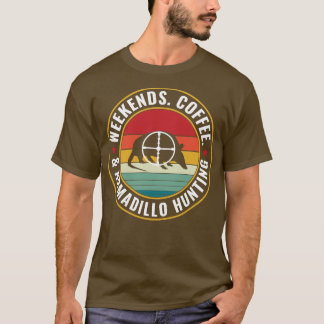 T-shirt Chasseur Armadillo Week-ends Café et Armadillo Hun