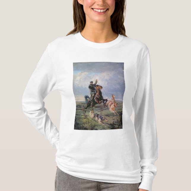T-shirt Chasseur avec les barzoïs, 1872 (Devant)