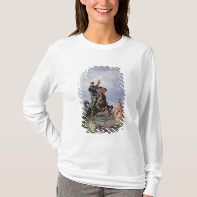 T-shirt Chasseur avec les barzoïs, 1872 (Devant)