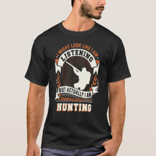T-shirt Chasseur d'animaux de la faune chasse père de la c