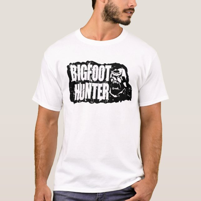 T-SHIRT CHASSEUR DE BIGFOOT (Devant)