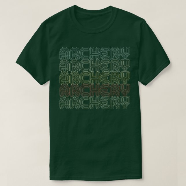 T-shirt Chasseur de boue à arc Chasse à l'arc Don 1 (Design devant)