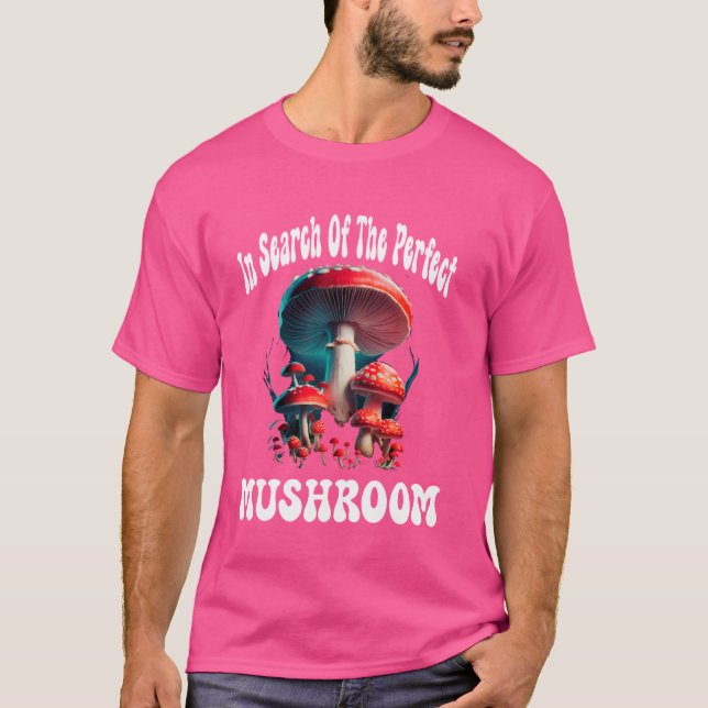 T-shirt Chasseur de champignons drôle (Devant)