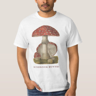T-shirt Chasseur de champignons Magie Vintage Shroom