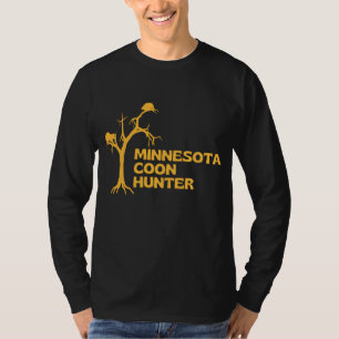 T-shirt Chasseur de coons du Minnesota - Chasse au raton l