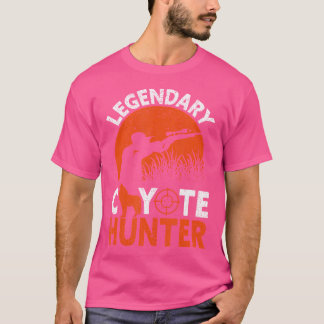 T-shirt Chasseur de coyotes légendaire Yote Chasse de coyo