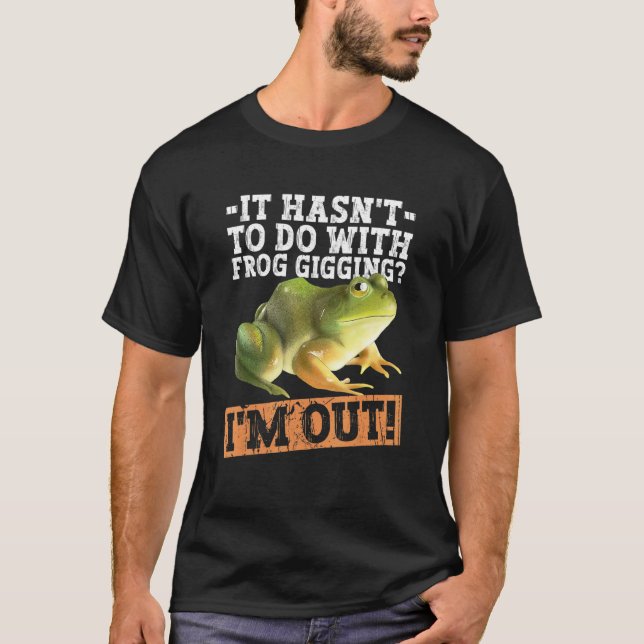T-shirt Chasseur de Crapauds et Attrapeur de Grenouilles (Devant)
