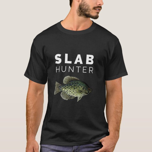 T-shirt Chasseur de dalles Pêche à la mercerie (Devant)
