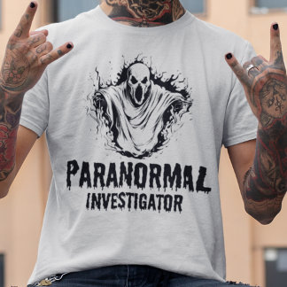 T-shirt Chasseur de fantômes Enquêteur paranormal Chasse d