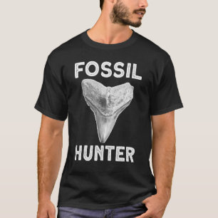 T-shirt Chasseur de fossiles de dents de requin