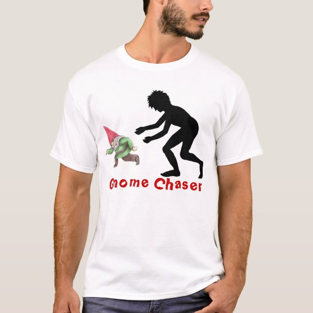 T-shirt Chasseur de gnome (Devant)