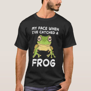 T-shirt Chasseur de grenouille amoureux de crapaud amphibi