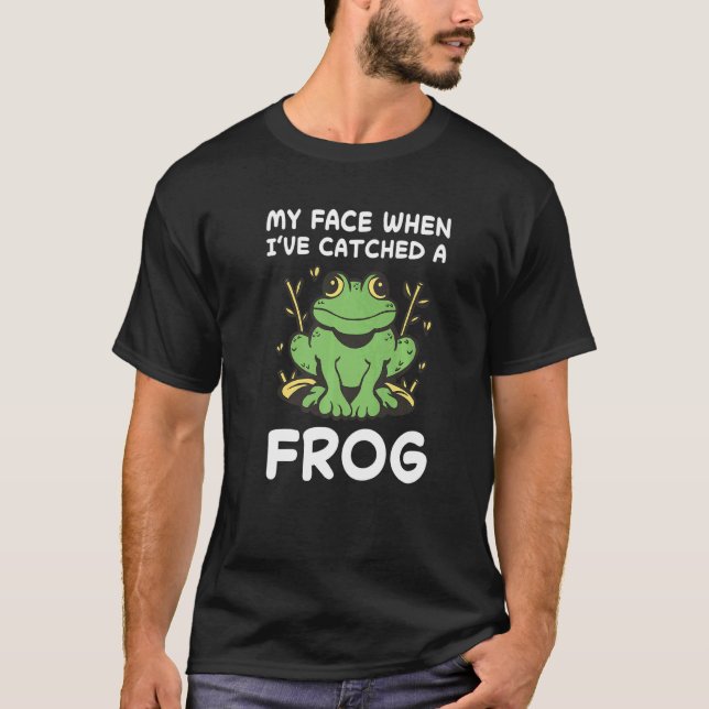T-shirt Chasseur de grenouille Love Toad Frog Chasseur Amp (Devant)
