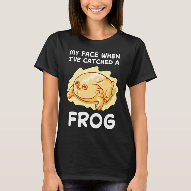T-shirt Chasseur de grenouille Love Toad Frog Chasseur Amp (Devant)